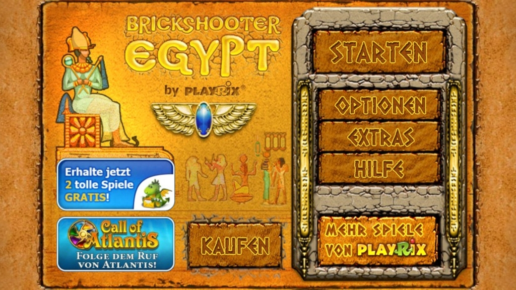 Brickshooter Egypt Spieletest: Knifflige 3-Gewinnt-Kost für unterwegs