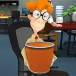 Paper Toss Friends Spieletest: Fordere deine Freunde zum Büro-Wettkampf heraus