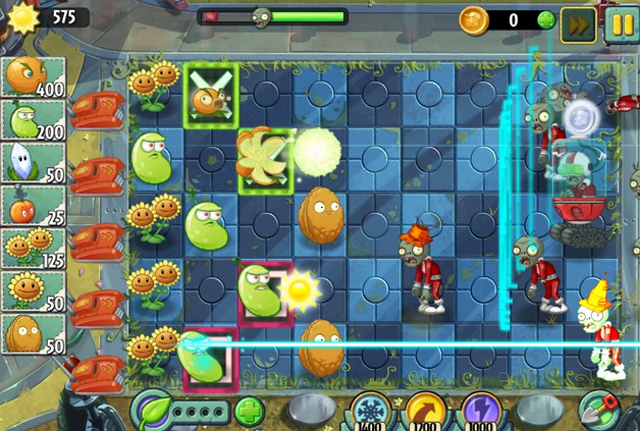 Der erste Screenshot des Far Future-Updates für Plants vs Zombies 2.