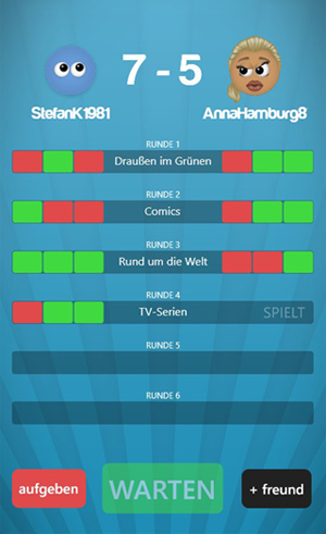 Das unangefochtene Spiele-Highlight des Jahres: Quizduell