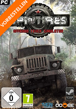 Wenn du auf das Bild klickst, kannst du Spintires günstig vorbestellen.