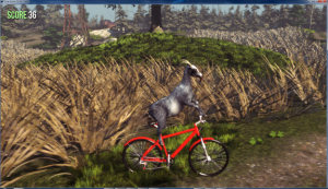 goat simulator fahrrad