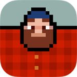 Timberman Spieletest: Du wirst bei diesem Flappy Bird-Konkurrenten den Wald vor lauter Ästen nicht mehr sehen!