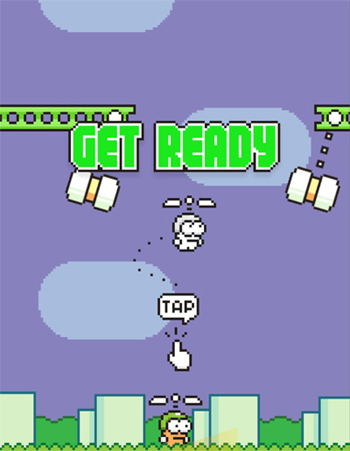 Swing Copters ist das neue Mobilsspiel des Flappy Bird-Erfinders Dong Nguyen. 