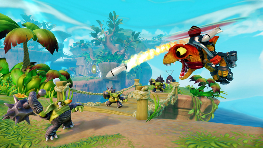 Skylanders Trap Team: Einer der wenigen Titel von Fremd-Herstellern, der auch für die Wii U erscheint.