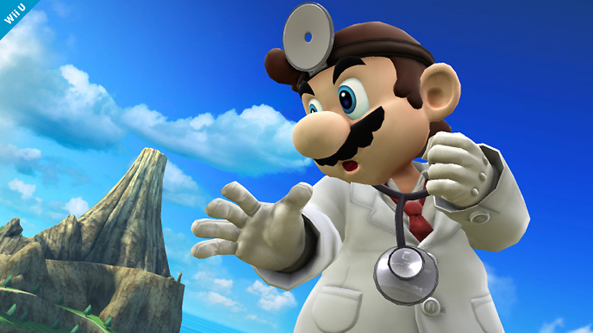 Dr. Mario aus Super Smash Bros.