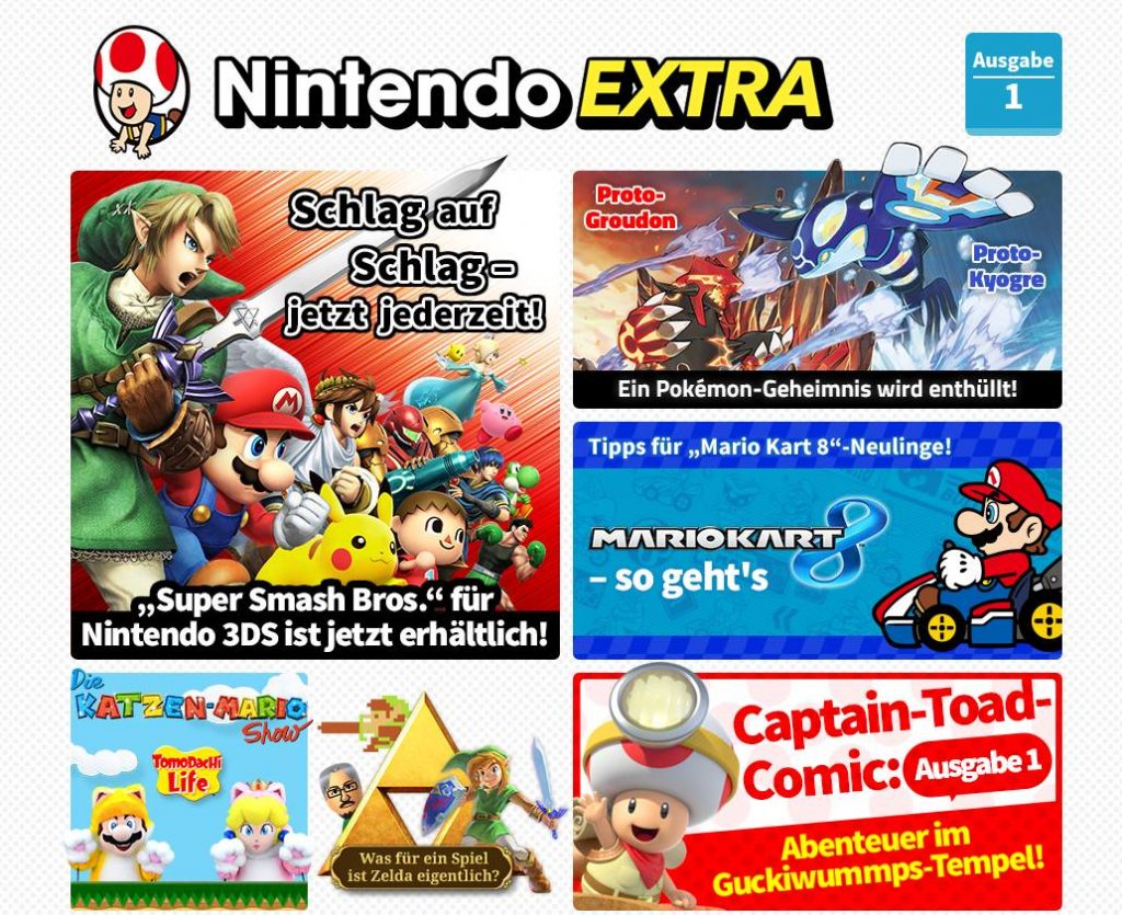 Du brauchst Tipps und Comics? Kein Problem. (Foto: Nintendo)