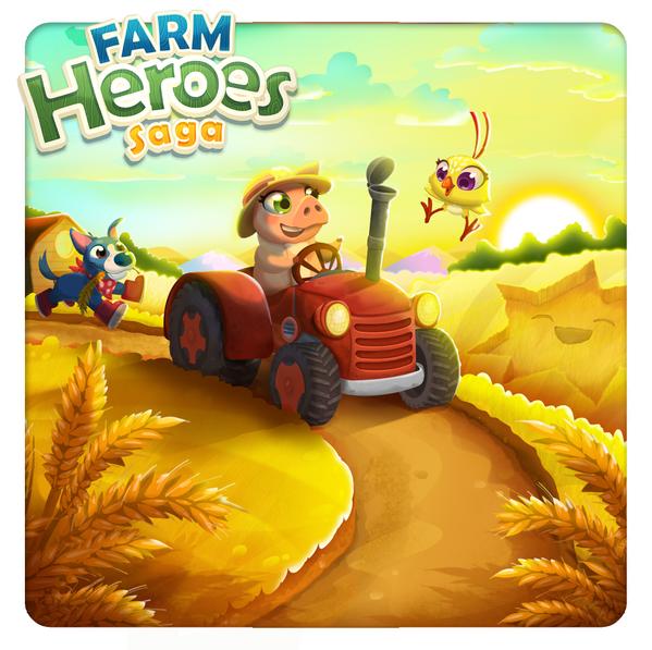 Dieses Bild deutet den Inhalt der neuen Farm Heroes Saga-Episode an.