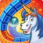 Mobile Peggle-Abenteuer mit Einhorn Bjorn