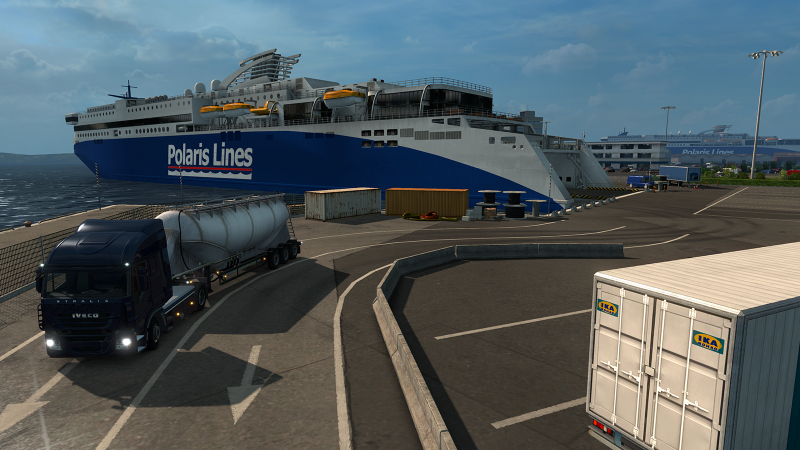 Euro Truck Simulator Hafen