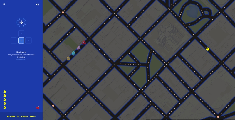 Google Pacman