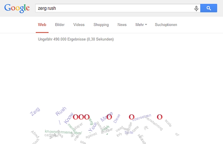 Google Zerg Rush