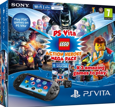 PS Vita Lego Action Heroes Mega Pack