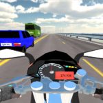 Autobahn Motorrad Rennen: Rase online über den Highway