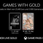 Games with Gold: Diese Spiele gibt es im Juli gratis